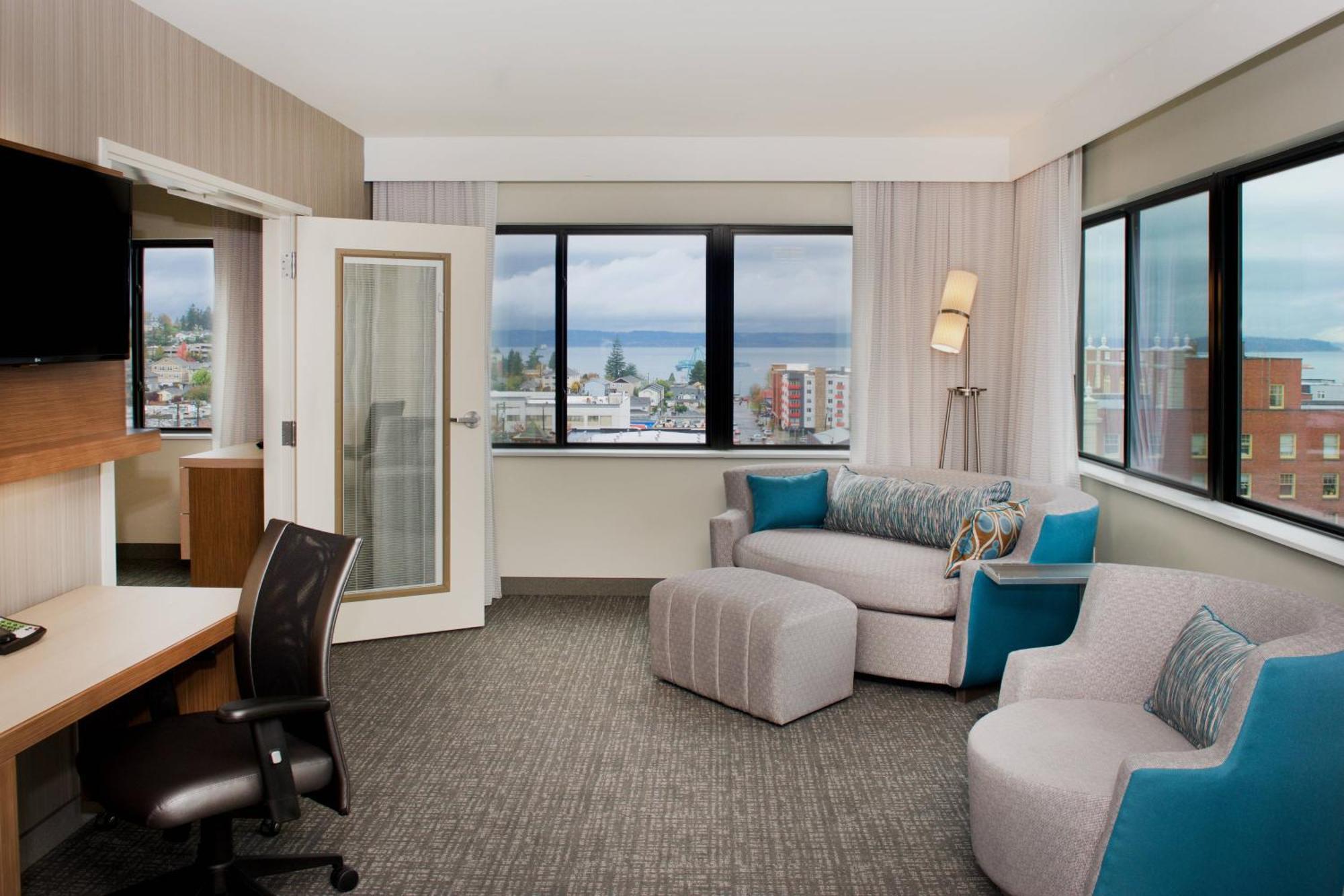 Courtyard By Marriott Seattle Everett Downtown Экстерьер фото